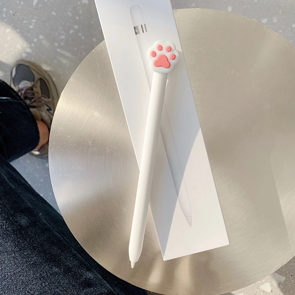 Милый мягкий силиконовый чехол Kawaii для Apple Pencil 1 2 Gen планшета сенсорная ручка