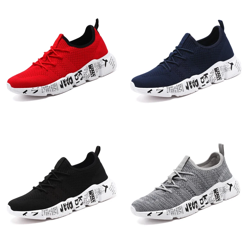 

New 2020 Man Sneakers Mesh Breathable Light Running Shoes Damping Comfortable Outdoor Sport Shoes Fashion Men's Casual Shoes