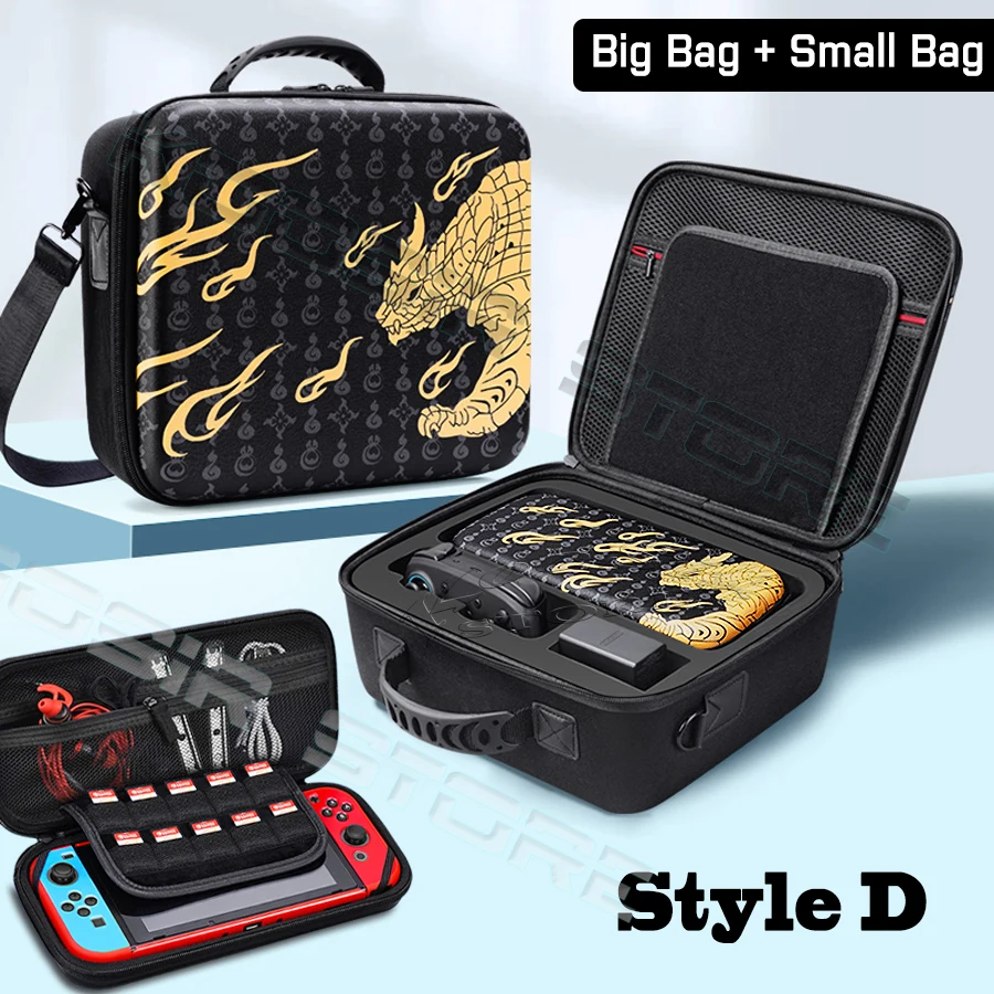 

New Nintend Switch Carrying Storage Case EVA Deluxe Protective Big Bag for Nintendo Switch Nintendoswitch Console & Accessories