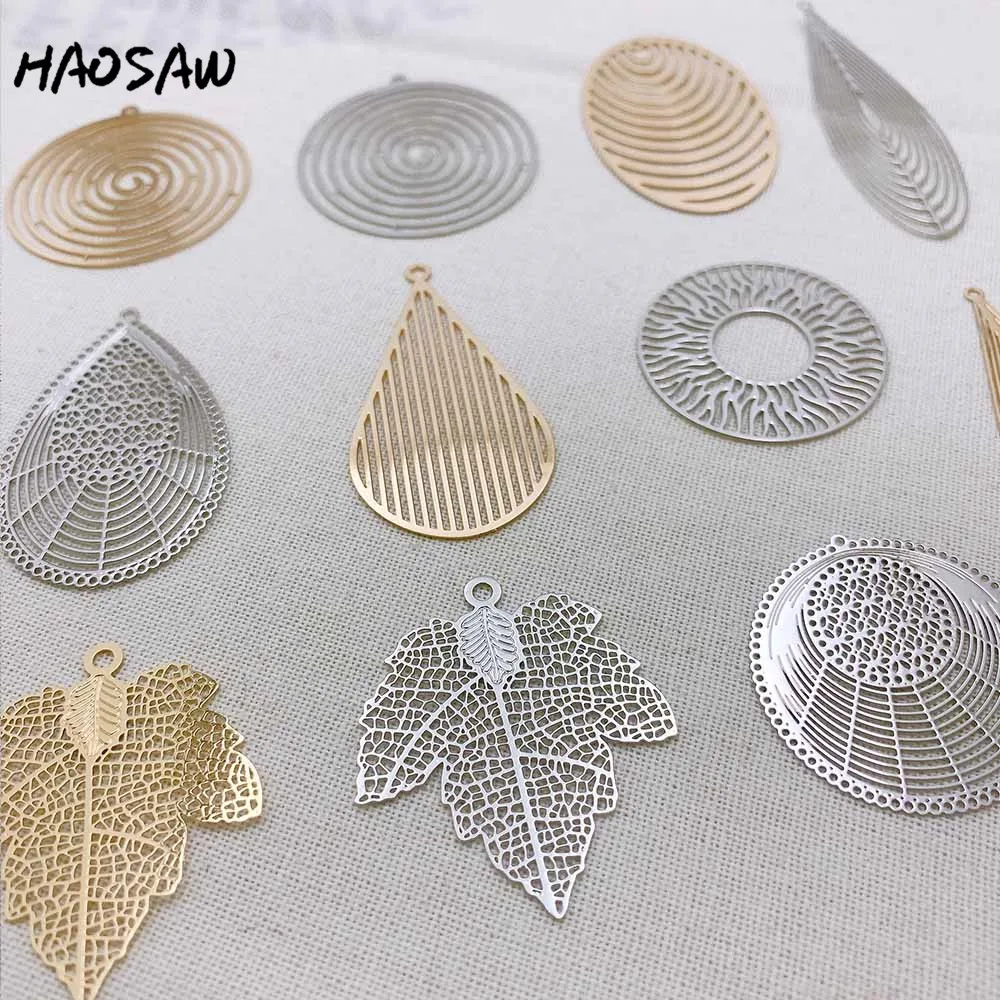 HAOSAW выберите 6 шт./лот аксессуары для ювелирных изделий/амулеты/медные