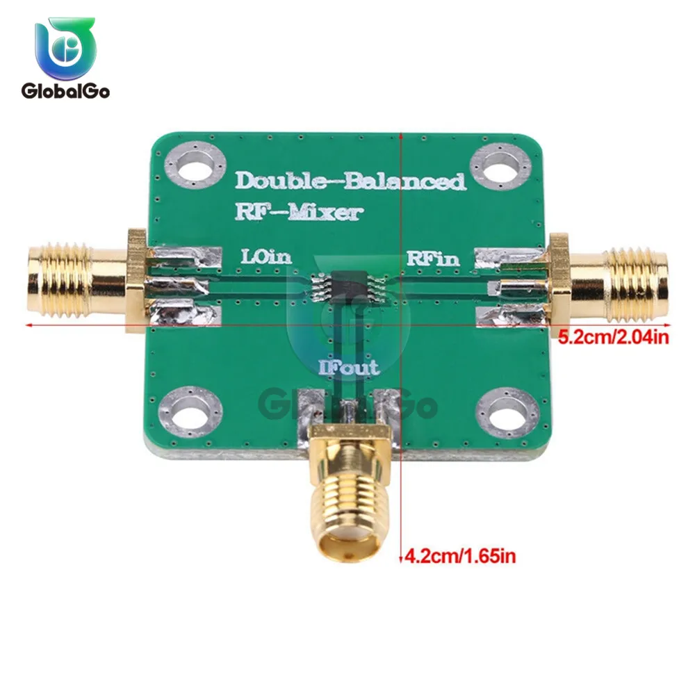 

Microwave Radio Frequency Dual Balanced RF Mixer Frequency Transducer RFin=1.5-4.5GHz RFout=DC-1.5GHz LO=312