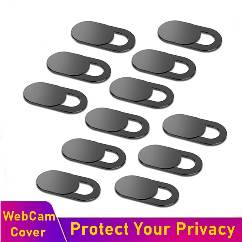 

Tongdaytech 12Pack WebCam Cover Shutter Slider Plastic Ultra Thin Lens Cover For Tablets PC Laptops Mobile Phone Privacy Sticker