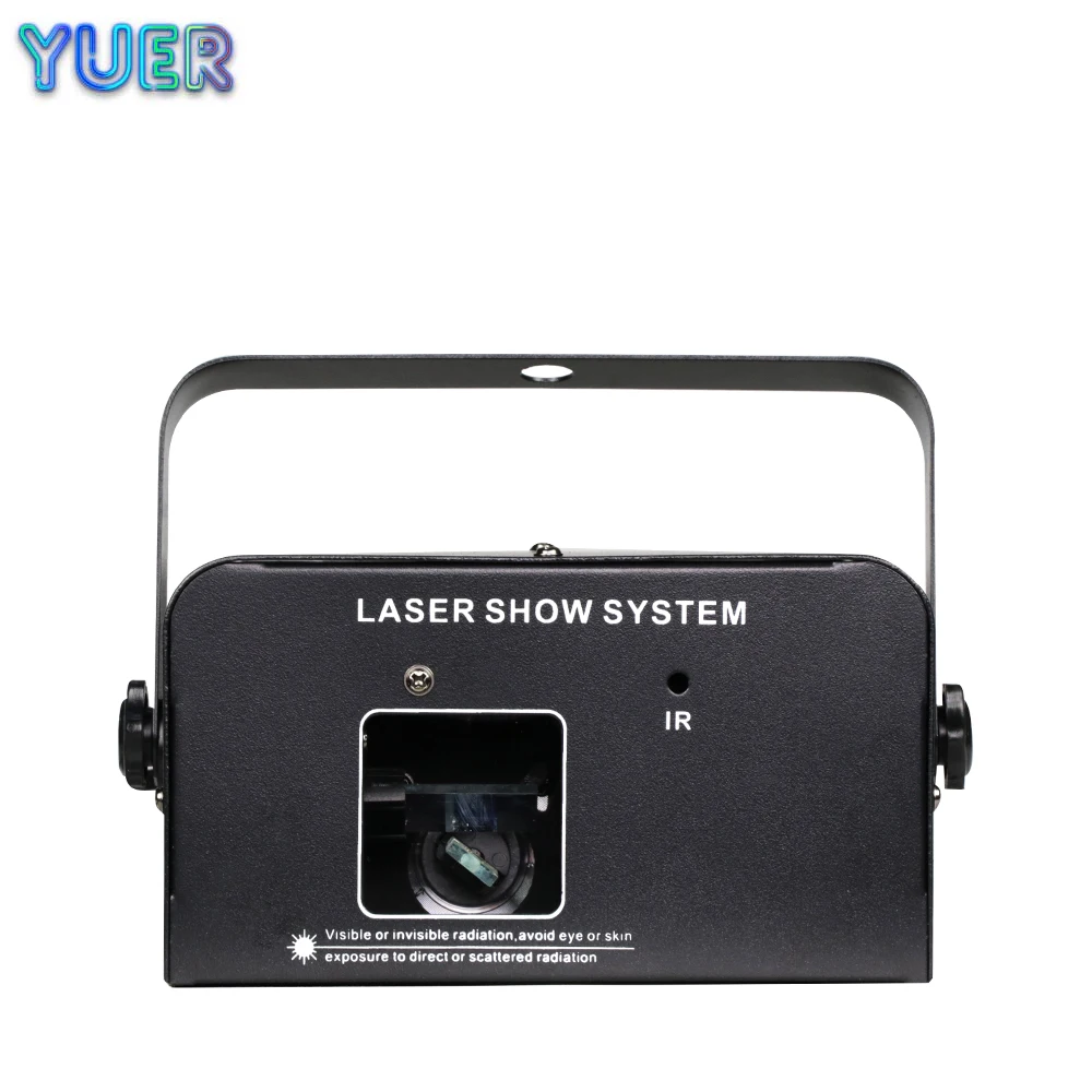 RGB 3IN1Full Color Animation Laser Light Projector DMX512 Control Beam Scanner Light DJ Disco Paety Bar Stage Effect Lighting