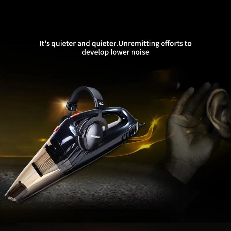 AOZBZ 12V Dry Wet Dual Use Car Vacuum Cleaner Compressed Air Handheld Transparent With 4 Filters | Автомобили и мотоциклы