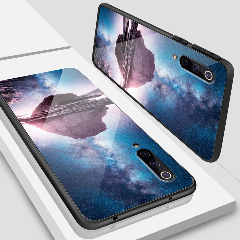 W371 Чехол из закаленного стекла для Xiaomi 5X6X8 9 SE A1 A2 Lite Мягкий чехол из ТПУ для Redmi Note 4x 5A 6 7 Pro Prime жесткий бампер чехол для телефона - Цвет: W371