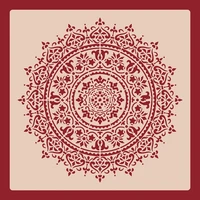 large mandala stencils for painting home wall art decoration diy craft template scrapbooking photo album embossing paper card