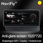 Navifly MSM8953 4 Гб + 64 Гб Carplay Android 10,0 Автомобильная интеллектуальная система мультимедийный плеер для Audi Q5 8R 2009-2016