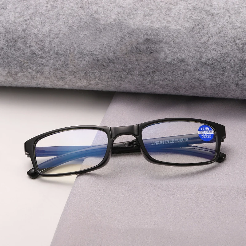 

Folding Reading Glasses With Case Women Men Clear Lens Presbyopia Eyeglasses With Diopter +1.0 To +4.0 Presbyopic Spectacles