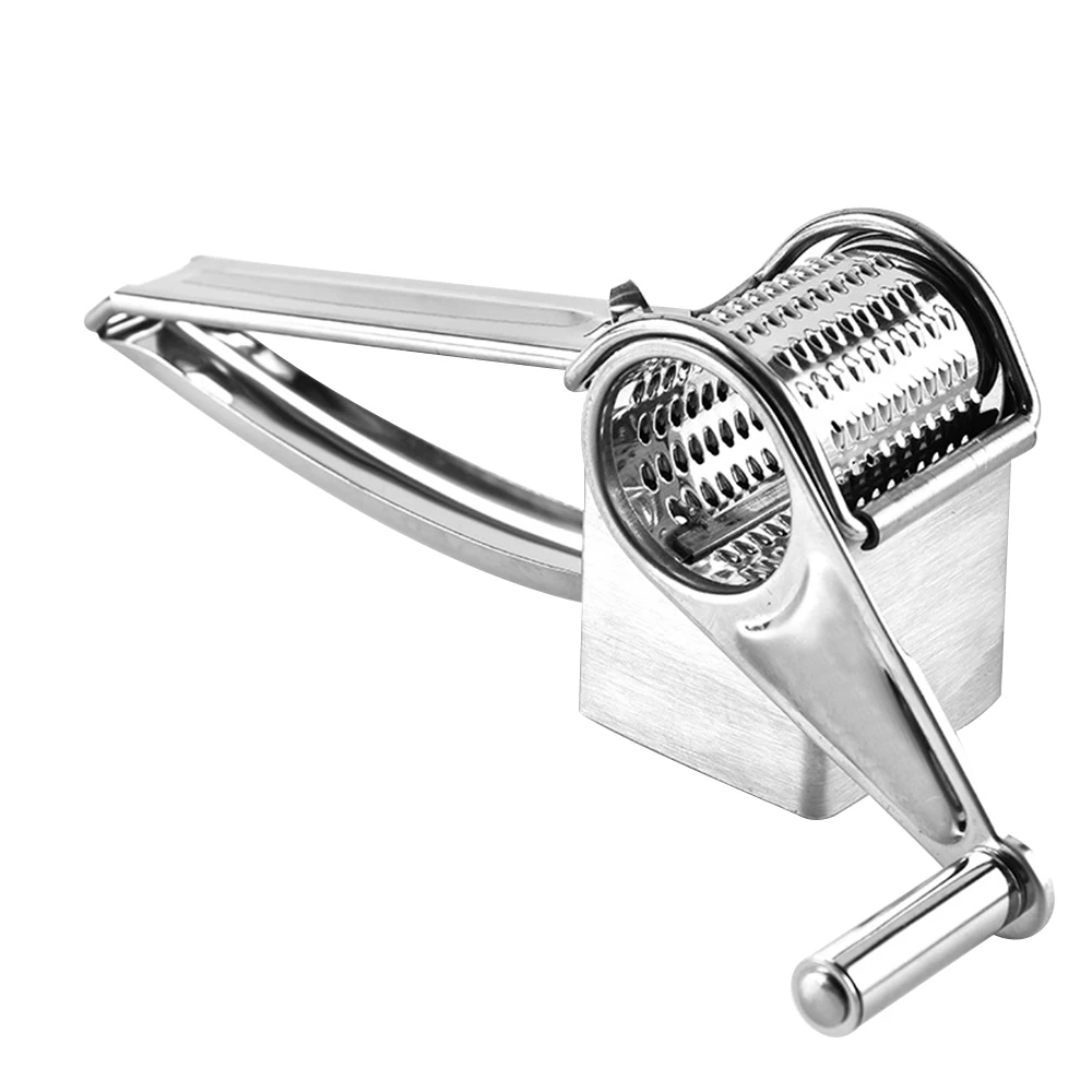 Ручная терка для сыра вращающаяся многофункциональная из нержавеющей стали