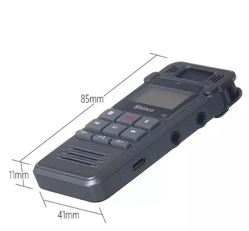 Диктофон Цифровой SK-999 384 кбит/с запись голоса активация звука USB PCM MP3 музыкальный