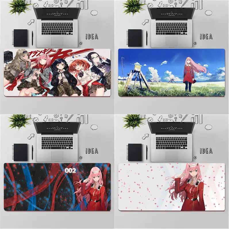 FHNBLJ высокое качество дорогой в FranXX Zero Two резиновый компьютерный игровой коврик