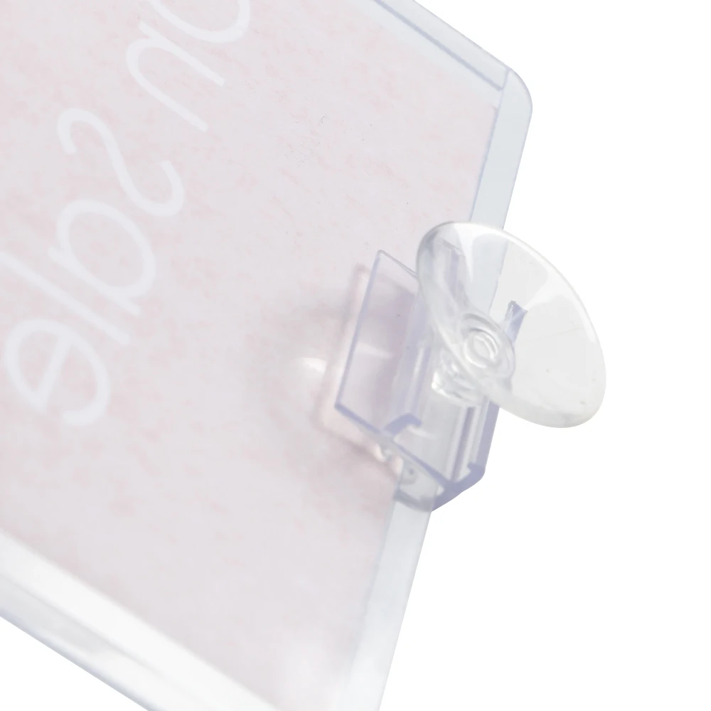 Зажим для выставочного знака пластиковый держатель этикеток из ПВХ | Мебель