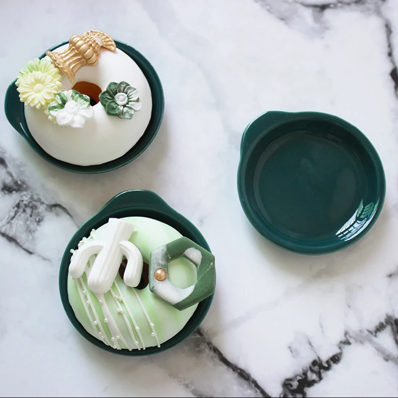 1 шт керамическая тарелка для сервировки фруктовый десерт торт закуски Конфеты