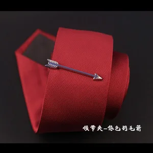 Linbaiway индивидуальный Мужской зажим для галстука Шпилька из сплава Свадебный