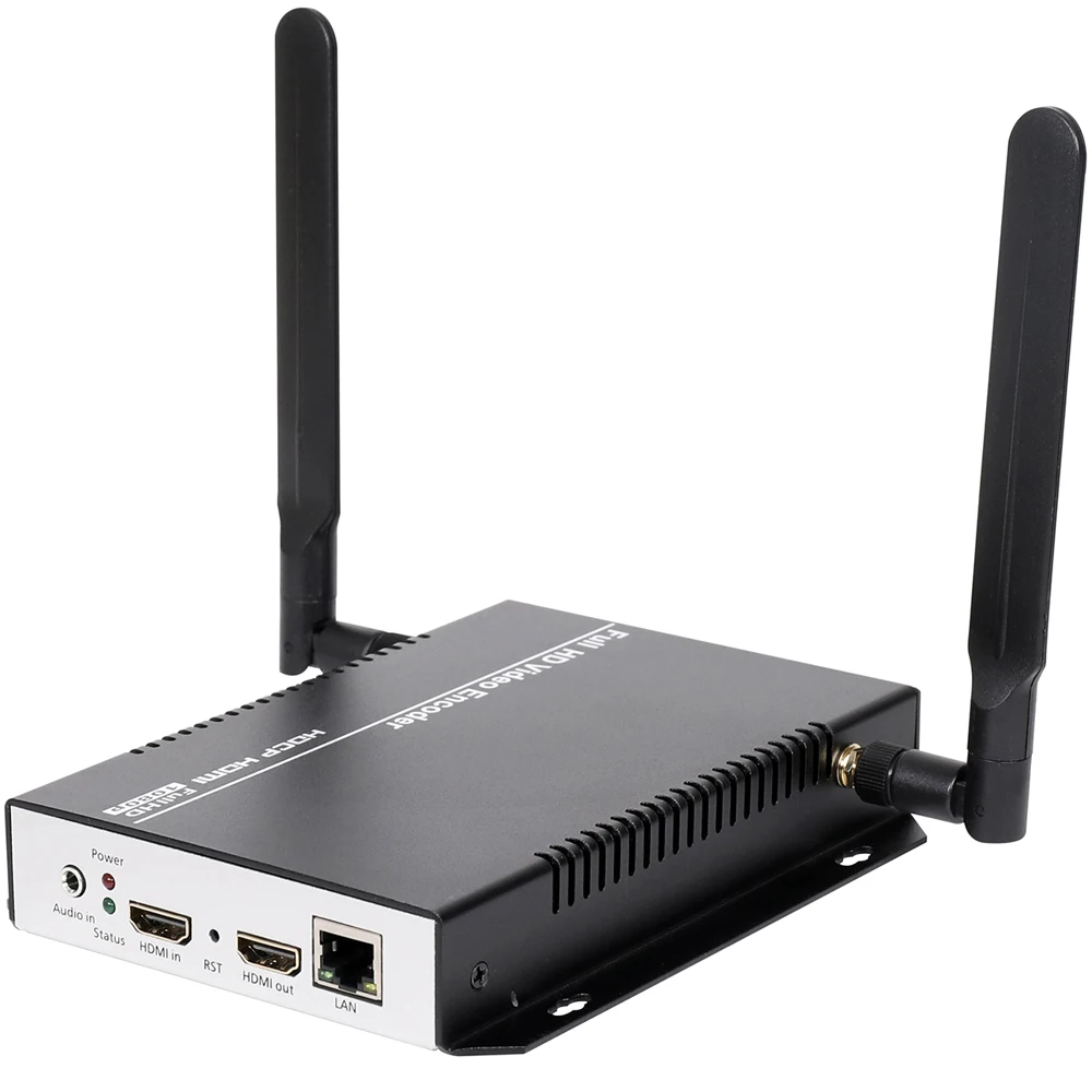 MPEG4 AVC / H.264 IPTV Wi Fi энкодер Оборудование HDMI к RTSP HTTP RTMP IP потоковая Беспроводная для