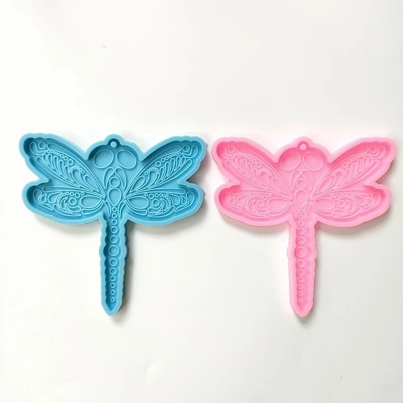 

3D Dragonfly Silicone Molds Chocolate Gumpaste Candy Polymer Clay Mould DIY Cupcake Topper Fondant Cake Decorating Baking Tools