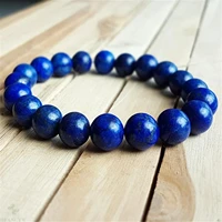 10mm lapis lazuli beads handmade mala bracelet religious wristband spirituality