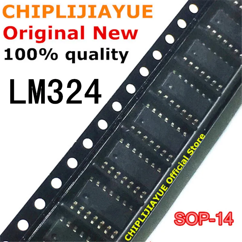 50 шт. LM324 LM324D SOP14 324 LM324DR SOP 14 SMD новый и оригинальный микросхема IC|work work|ic chip100 pcs |