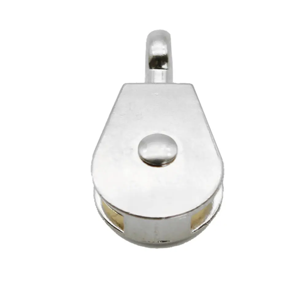 Миниатюрный фиксированный шкив вертлюг из нержавеющей стали подъемный трос