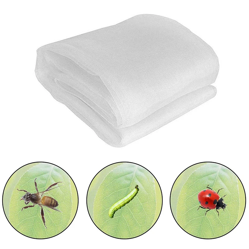 

Bird Net Barrier Hunting Blind Garden Nets to Protect Plants and Flowers From Insects and Bird Food (White, 3 x 6 M)