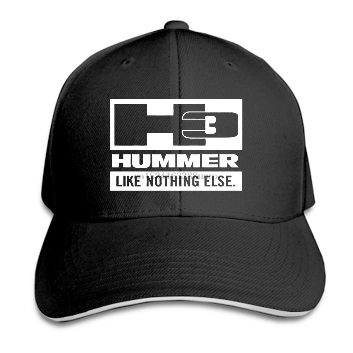 Черные H3 Hummer как ничего больше мужские бейсболки