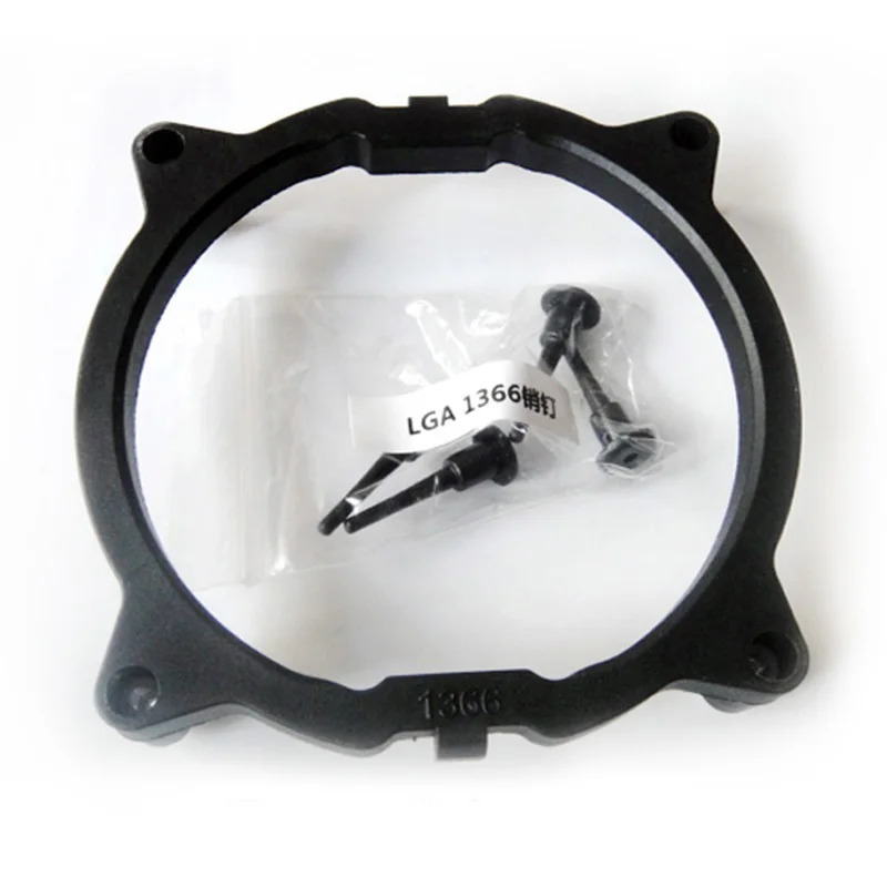 Для гнездо для материнской платы intel LGA 2011 115x1366 cpu cooler кронштейн база cpu fan intall крепление пластиковые стенты рамка
