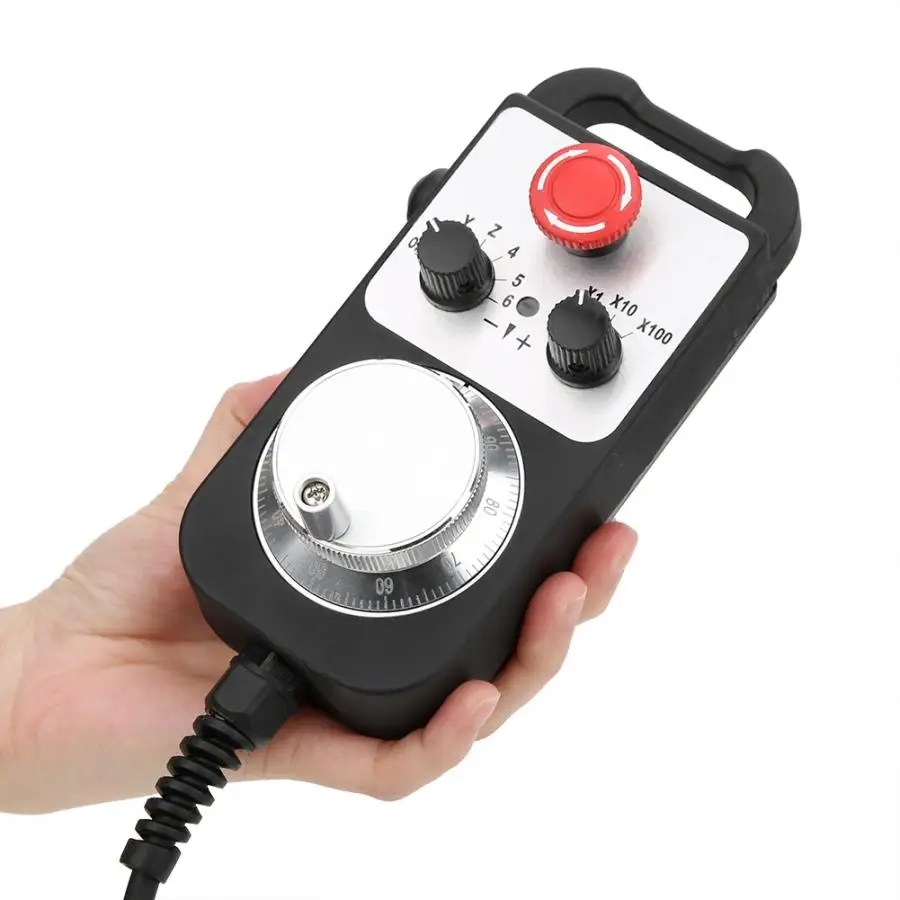 Электронное ручное колесо с ЧПУ 6 валов аварийным стоп переключателем