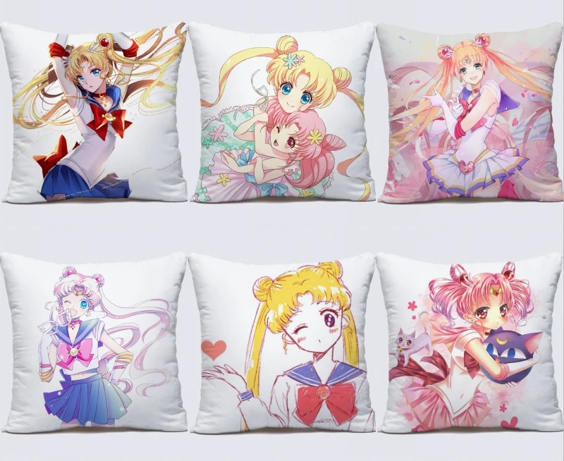 45 см * аниме Сейлор Мун Двусторонняя Подушка с принтом реквизит для косплея