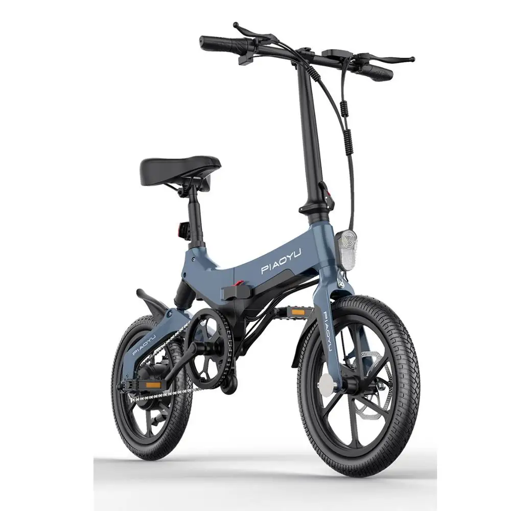 16 дюймов складной электрический велосипед легкий сплав ebike 36V250W рама подвеска