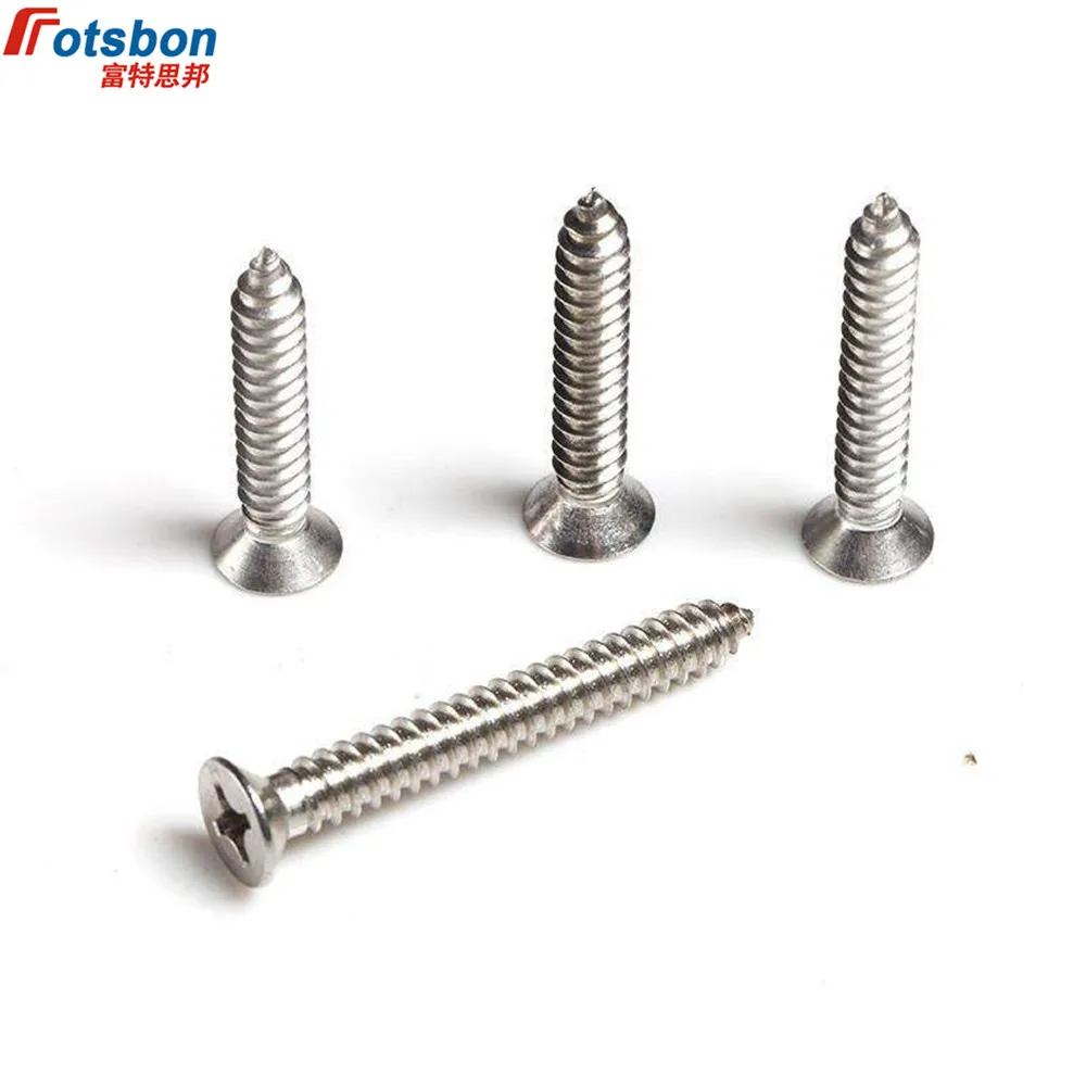 M4 крестовые утопленные винты с плоской головкой потайной из нержавеющей стали