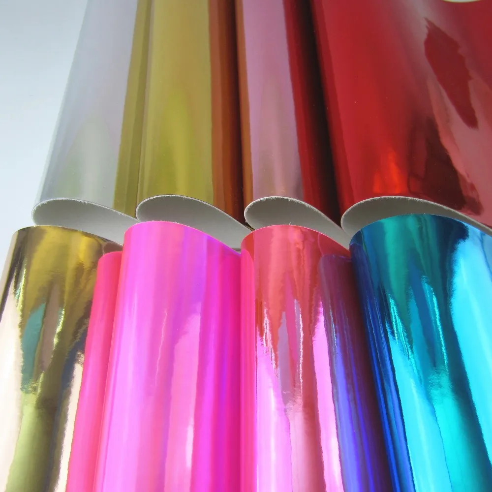 8 шт. листов A4 21x30 см однотонная зеркальная искусственная кожа синтетическая