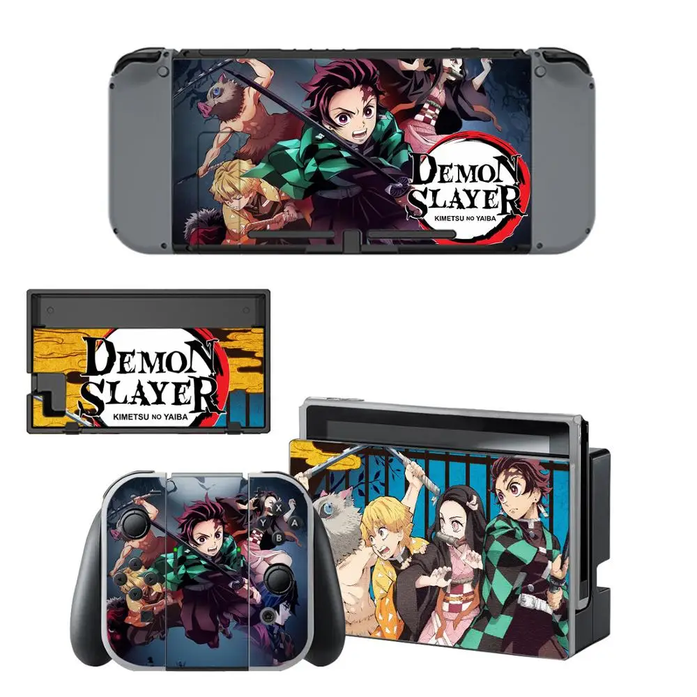 Demon Slayer: Kimetsu no Yaiba Nintendo Switch стикер для кожи наклейки s контроллера Joy Con|Наклейки| |