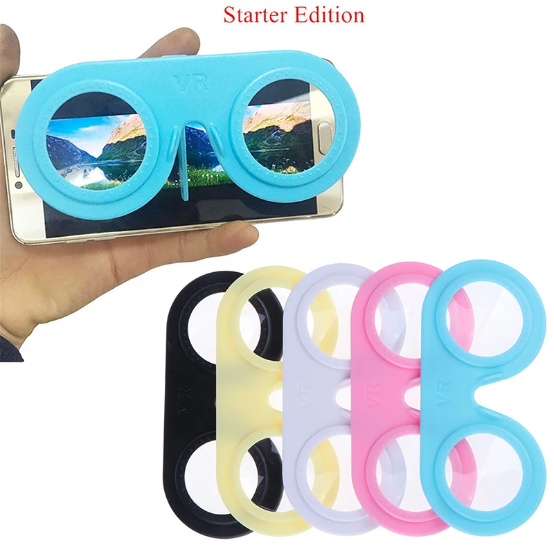 

Mini Folding Virtual Reality Glasses 3D VR Smartphone Portable IOS Android SD&HI
