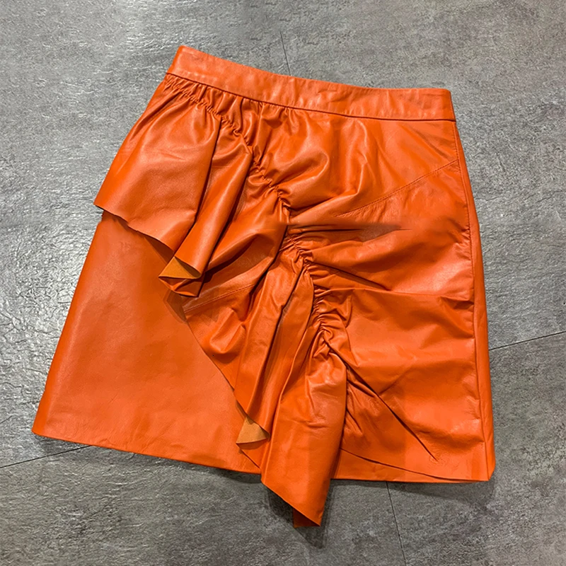 Комплект из искусственной кожи двух предметов для женщин куртка с воротником