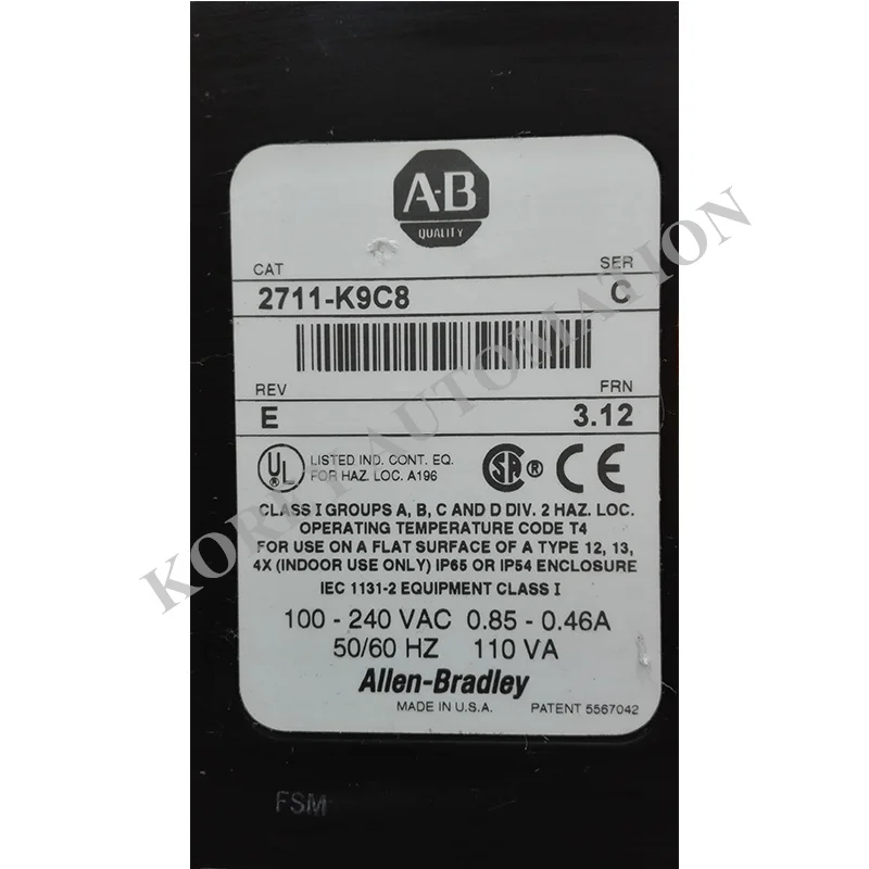 

In Stock AB HMI Touch Screen 2711-K9C8 Fully Tested LCD Display Screen Panel