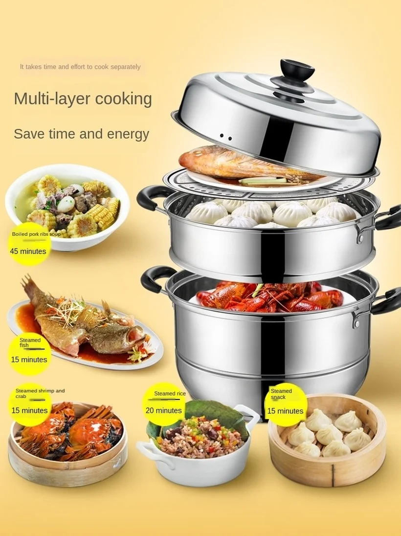 Искусственная трехслойная Пароварка для хлеба из нержавеющей стали утолщенная