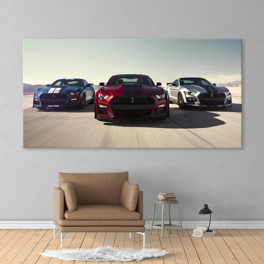 Настенная картина спортивный автомобиль холст HD печать 1 панель роскошные