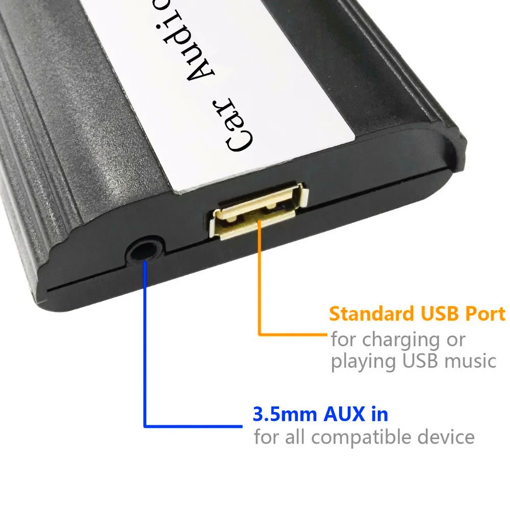 Автомобильный MP3 плеер DOXINGYE AUX USB Bluetooth порт комплект громкой связи адаптер для