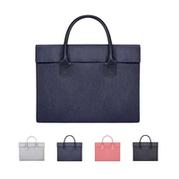 Travel Office Business Documents Storage Pouch Portable Shockproof Briefcase Laptop Bag Cell Phone File Organize Package Supply