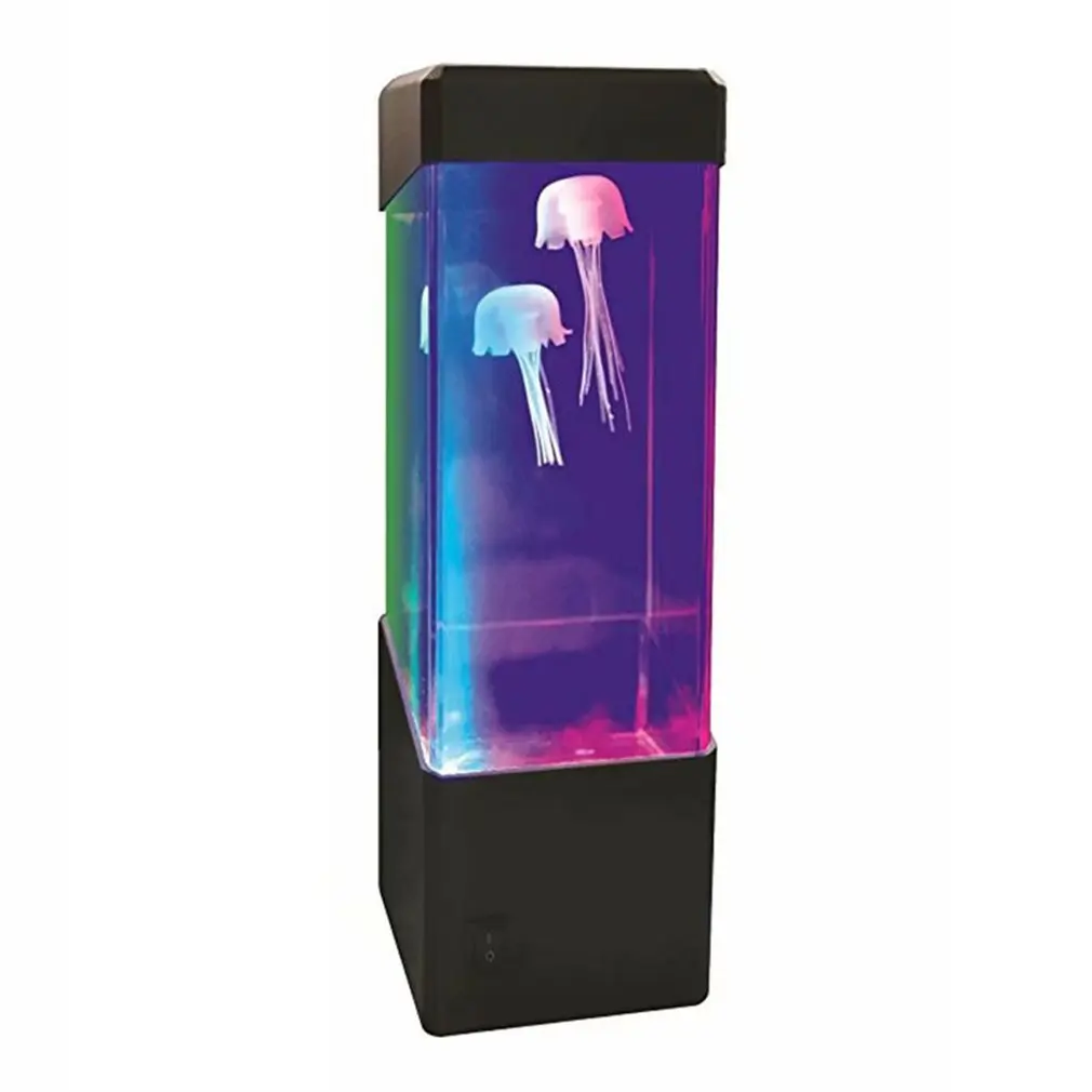 

LED Jellyfish Lamp Fish Night Lamp With Color Changing Jellyfish Tank Aquarium Lamp Romantic Relaxing Mood Lamp For Home Decor
