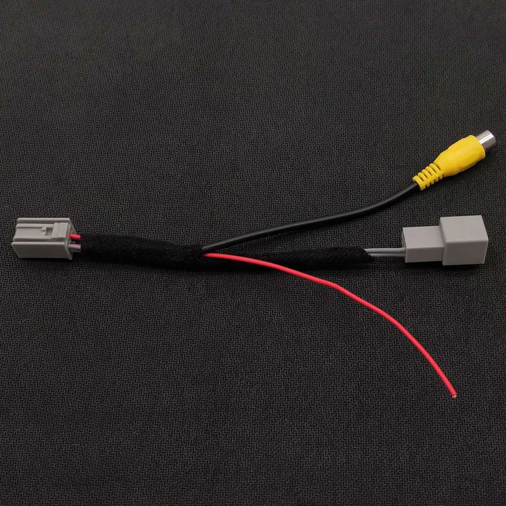 8Pin Original Video Input Switch Reverse Camera RCA Adapter Cable For Mitsubishi Eclipse Cross High-End/Outlander ES 2018 | Автомобили и