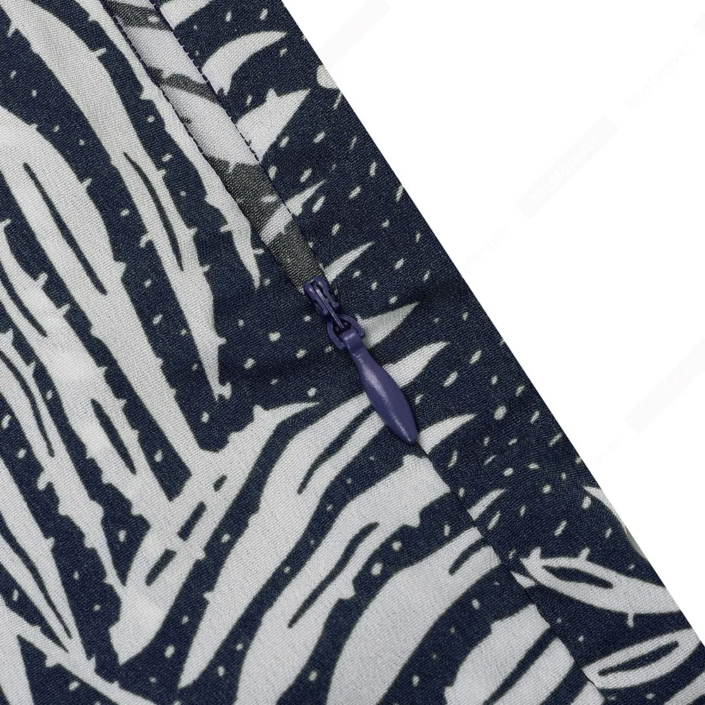 Новое повседневное летнее платье с v образным вырезом и рукавом бабочкой