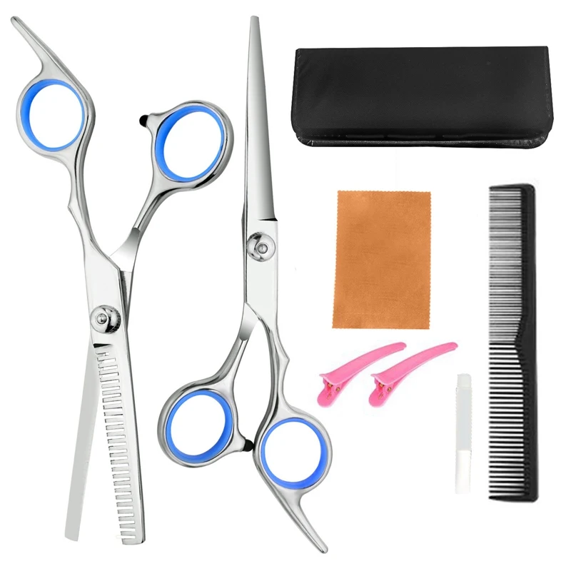 

Professional Hairdressing Scissors Set 6.7" Hair Cutting Scissors Barber Thinning Scissors Sharp Salon Shears Scissor Haircut