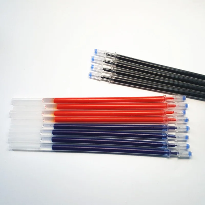 

20pcs/Lot Gel Pen Refill 0.5mm Needle Tip Signature Rods For Handles Red Blue Black Ink Office School Supplies Writing Tool