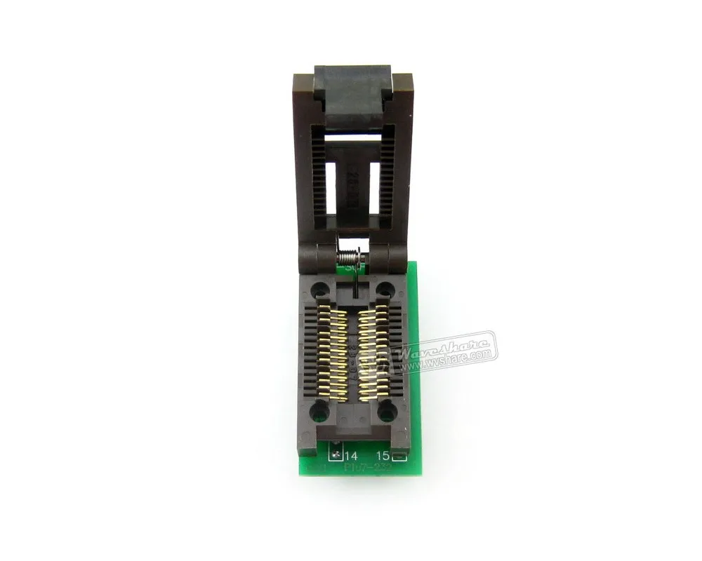 SO28 SOIC28 SOP28-DIP28 (B) FP-28-1.27-07 Enplas IC программируемый адаптер тестовый встраиваемый