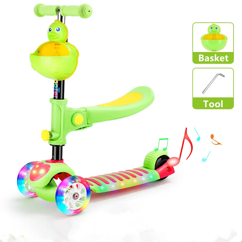 Необычный детский скутер свободный стиль городской детские игрушки для малышей