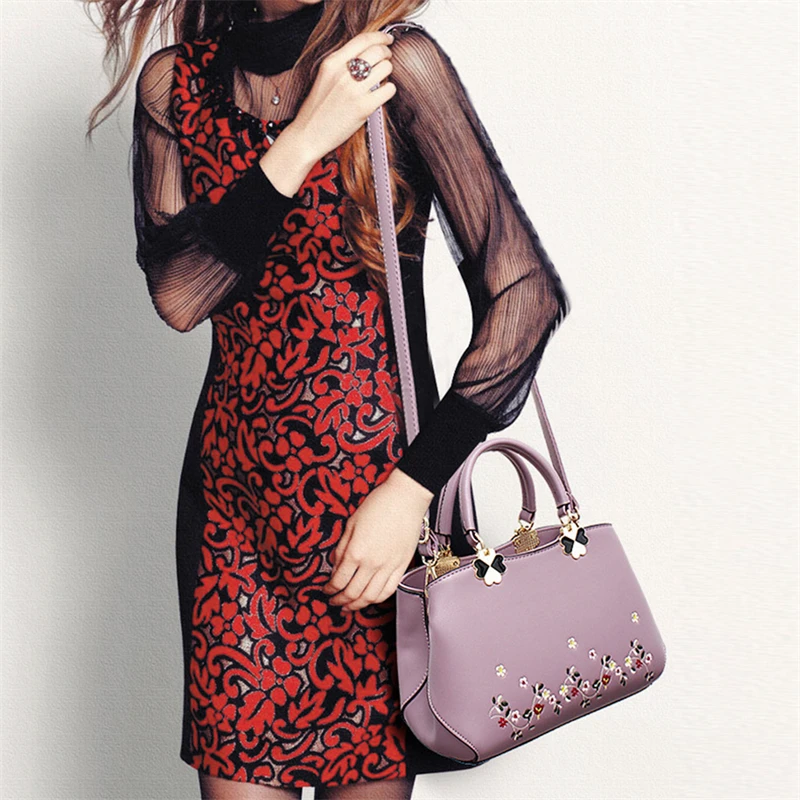 

2021 New Arrivals Fashion Women Handbags Prints PU Leather Composite Bag Clutch Set Large Shoulder Bag Purse Female Bags