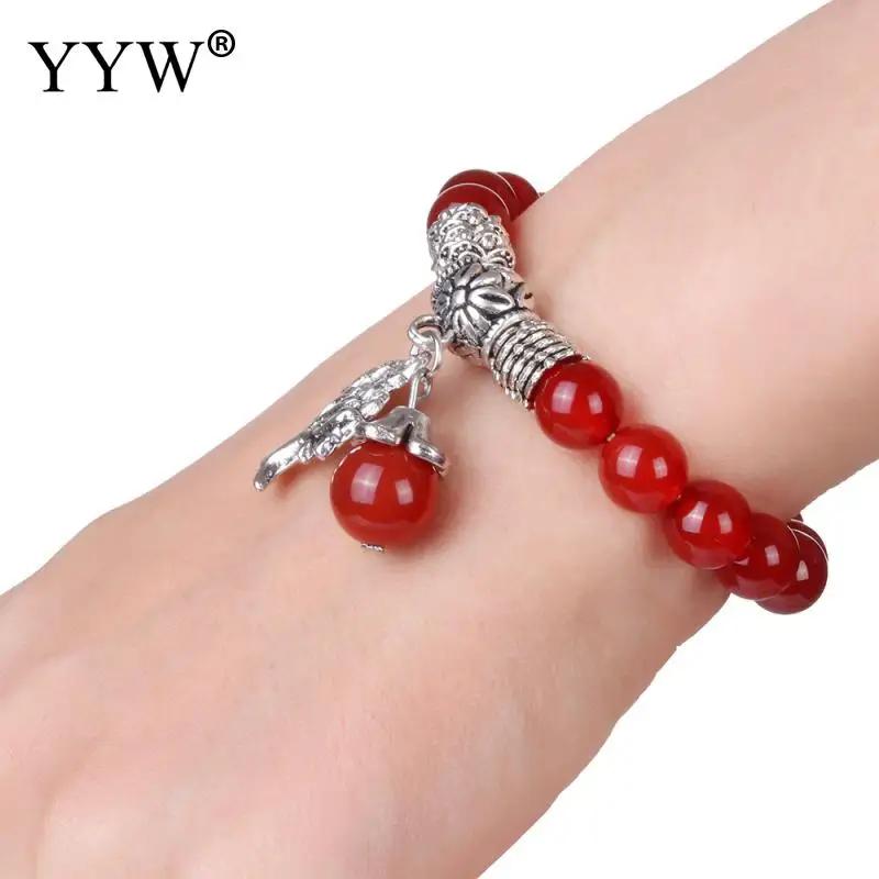 Браслеты из натурального камня браслет с деревом жизни мала бусины рейки лечение