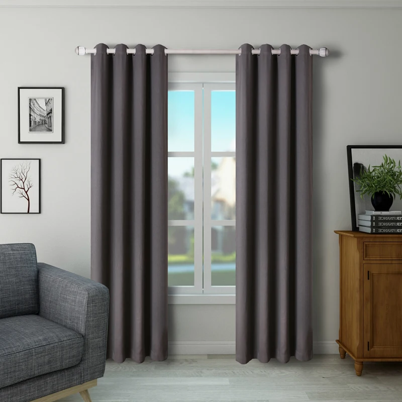 GYC2278 Gyrohome 1PC Blackout Curtain Diandiao Solid Color &quotCustomised&quot Window Linen LivingRoom Dec