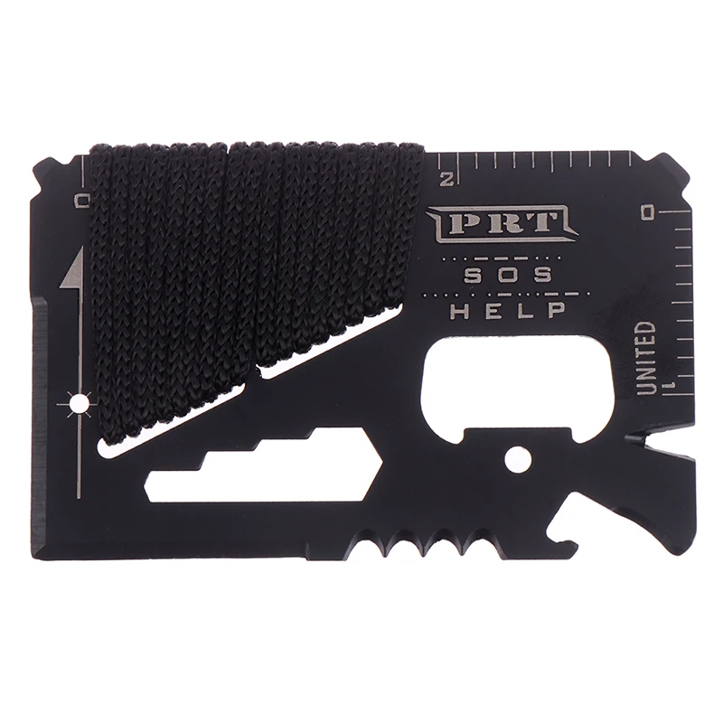 1PC 11 in 1 Pocket Multi tool Military Multifunction Swiss Army Wallet Kinfe Tools Credit Card Knife Camping Survival | Спорт и